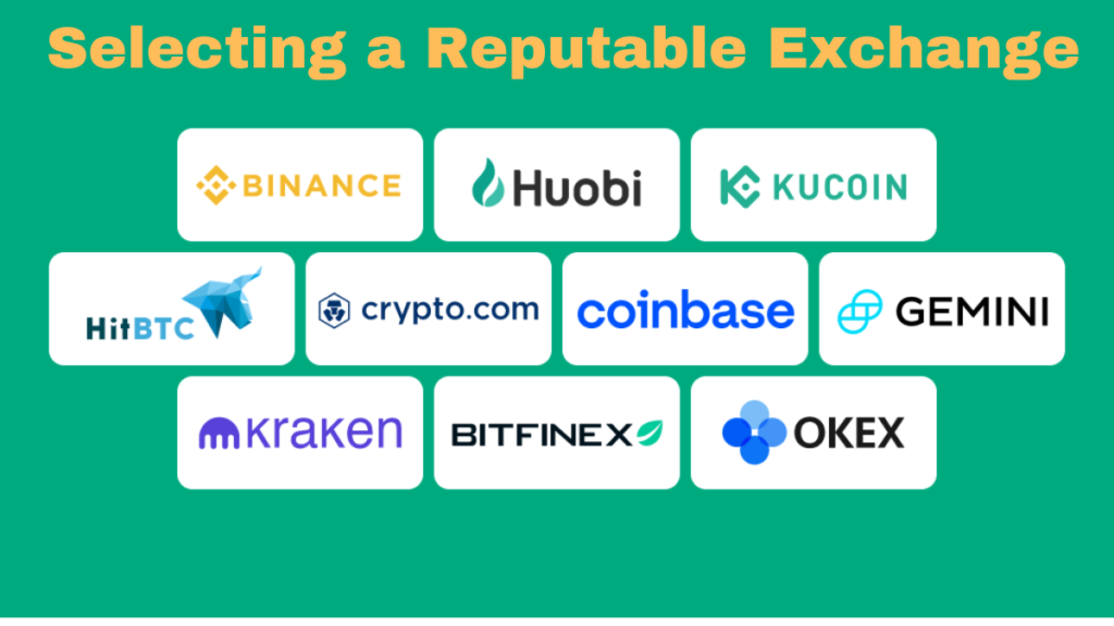 Selecting a Reputable Exchange